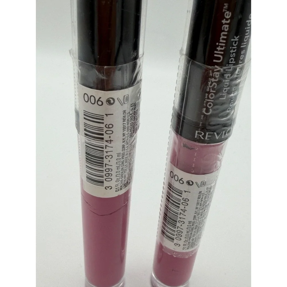 Revlon‎ ColorStay Ultimate Liquid Lipstick 006 ULTIMATE ORCHID Lot of 2 Sealed
